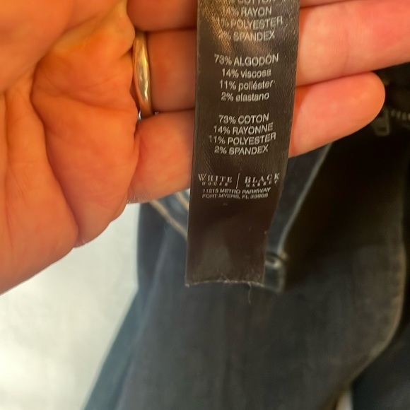 WhiteHouseBlackMarket Women’s Jeans - Picture 7 of 9